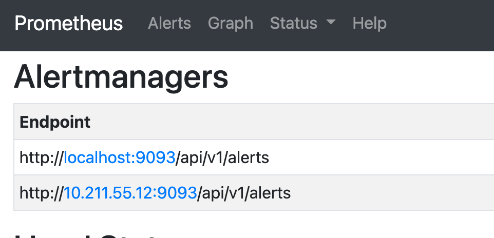 Alert Manager